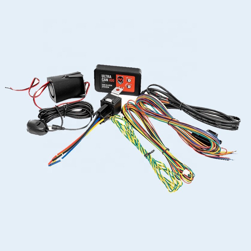 Automotive Alarm Immobilizer Vehicle Remote Starter Auto Security DC 12V Car Alarm